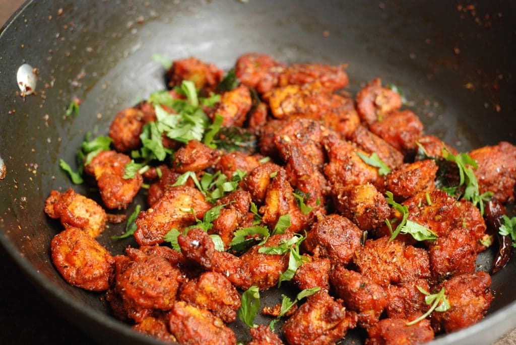 Andra style chicken fry