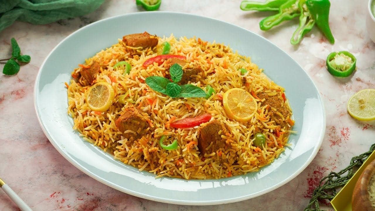 Butter Chicken Biryani