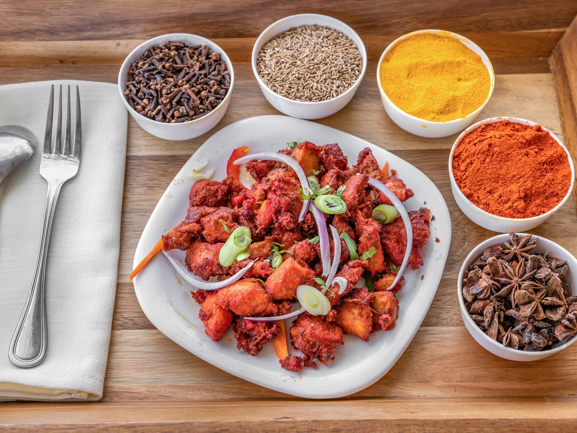 Chennai Chicken 65 (Chicken Bites)