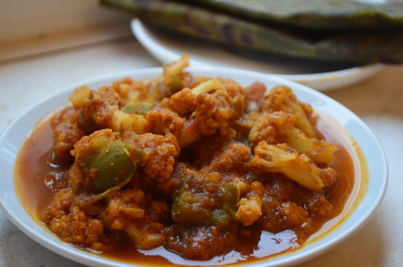 Daba Style - Aloo Gobi Capsicum