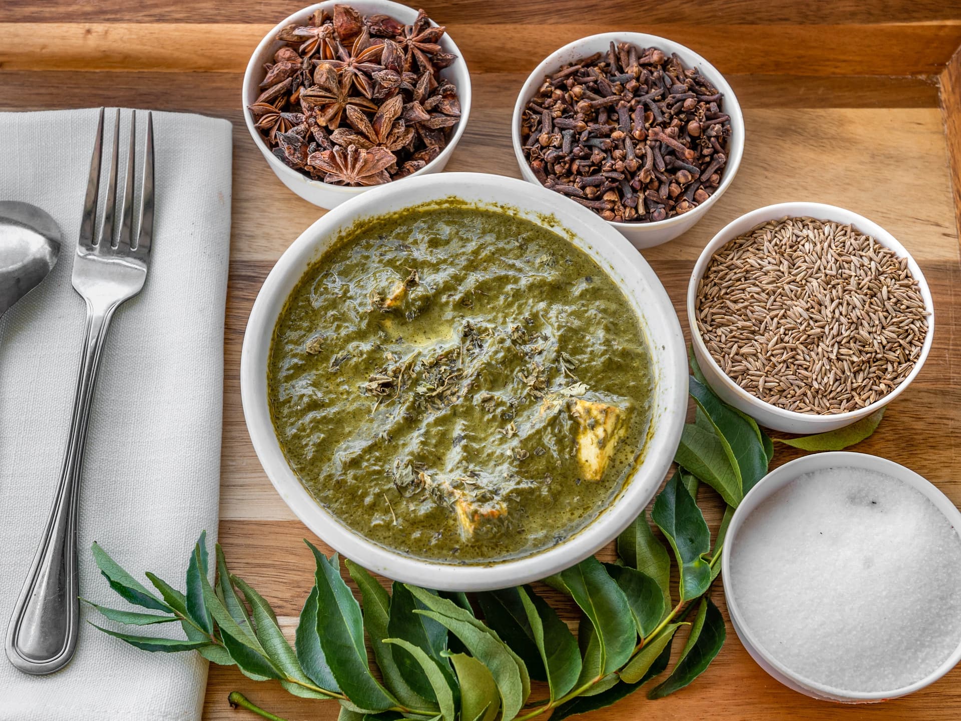 Hariyali Goat Curry