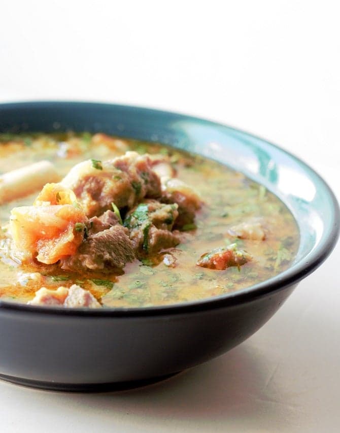 Hyderabadi Mutton Shorba