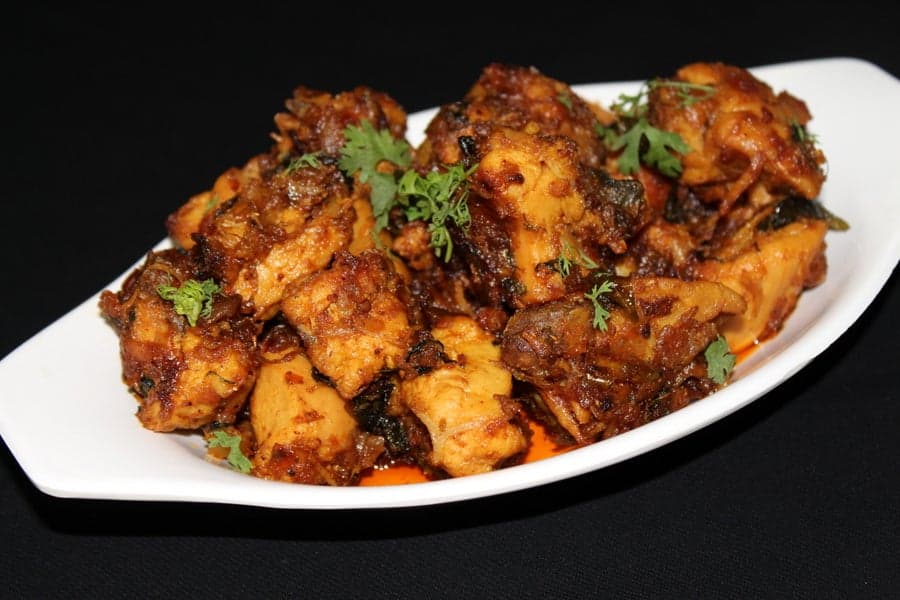 Hyderabadi Style Chicken Fry