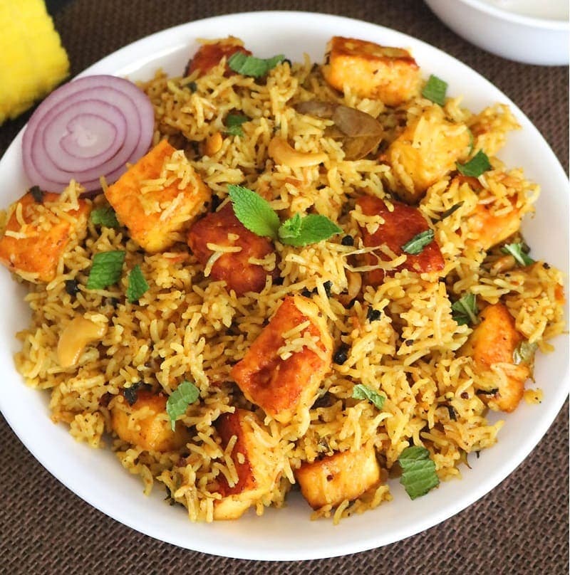 Paneer Biryani