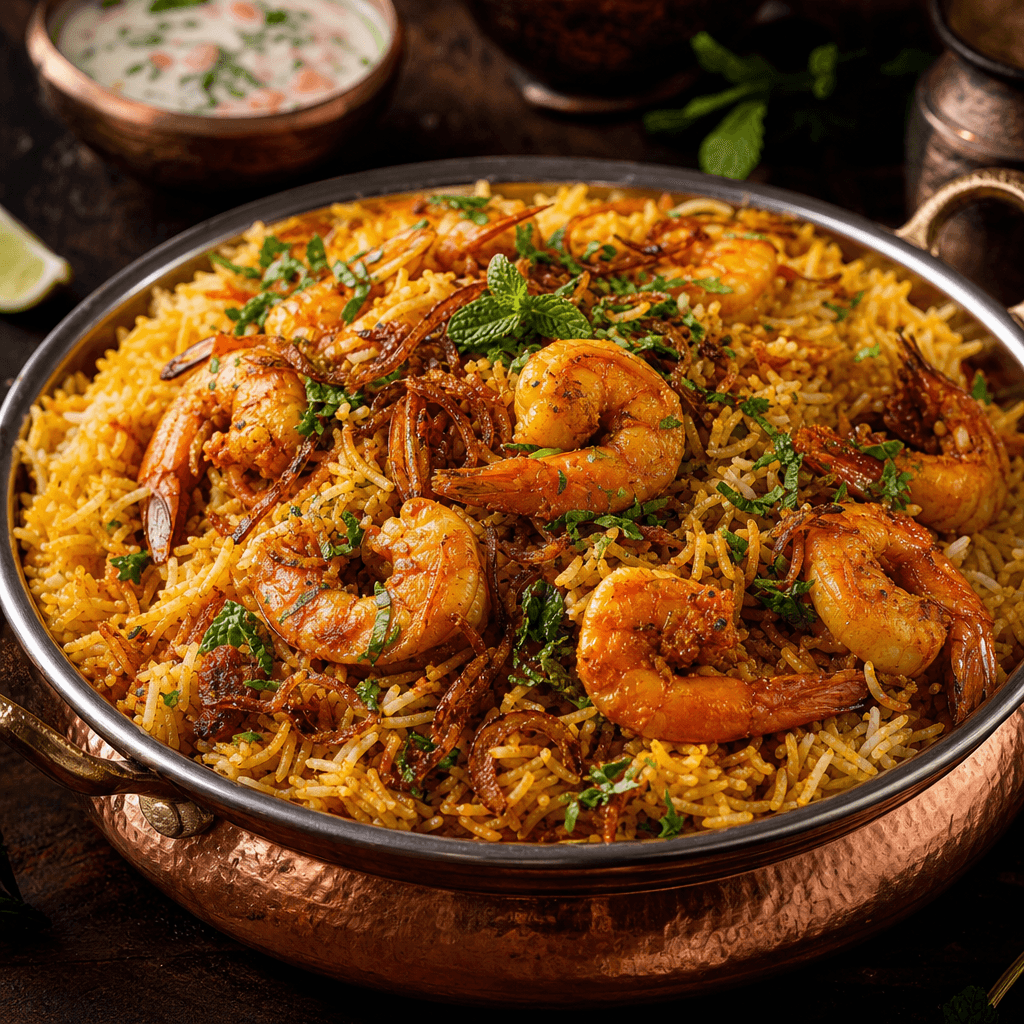 Shrimp Biryani
